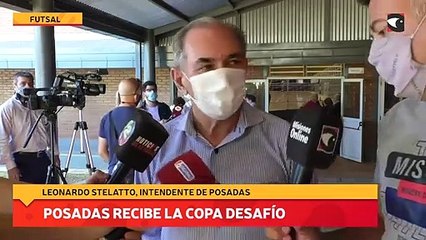 Posadas recibe la Copa Desafío