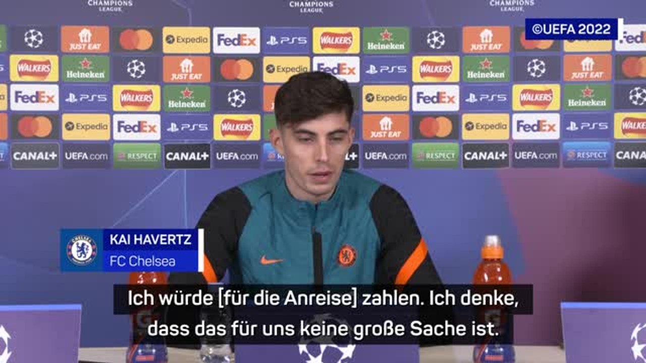 Havertz: “zahle die anreise zur not auch selbst”