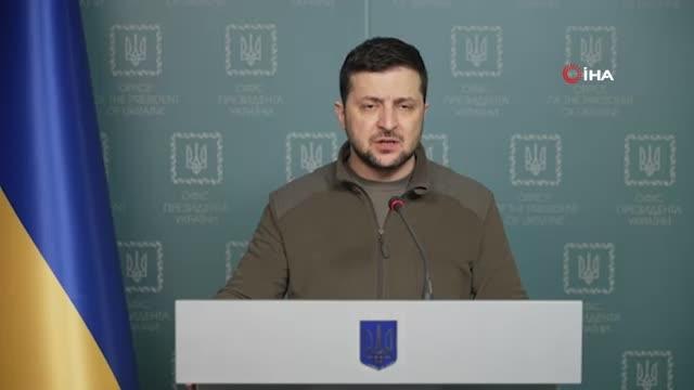 Son dakika haberleri: Ukrayna Devlet Başkanı Zelenskiy: NATO'nun kapıları açık olsaydı savaş 20 gün sürmezdi NATO liderleri yapmaları gerekeni yapıp özgürlüğü ve...