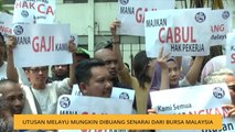 Utusan Melayu mungkin dibuang senarai dari Bursa Malaysia