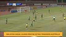 Malaysia gagal ulangi rentak ketika tewaskan Australia