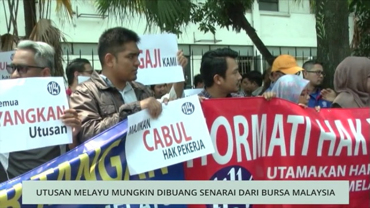 Niaga AWANI: Utusan Melayu mungkin dibuang senarai dari Bursa Malaysia