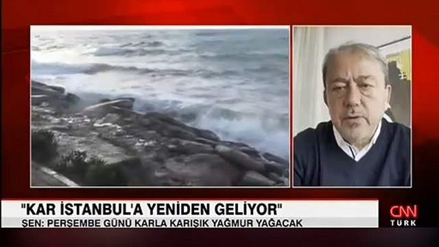 Meteoroloji yeni hava durumu raporunu açıkladı: Kar yağışı İstanbul'a dönüyor