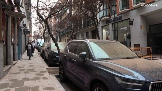 Una inmensa nube de polvo del desierto del Sáhara se apodera de España