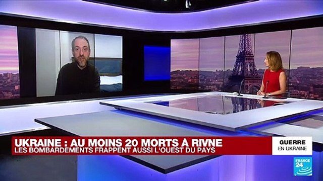 Guerre en Ukraine : des bombardements de plus en plus fréquents sur des infrastructures de l'ouest du pays