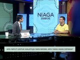 Niaga AWANI: Apa input untuk halatuju dan model apa yang akan dipakai?