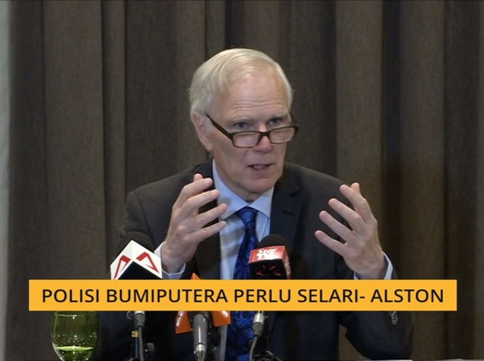 Polisi Bumiputera perlu selari  - Alston