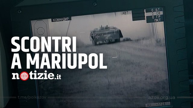 Guerra Russia-Ucraina, il video del carro armato ucraino che apre il fuoco contro il blindato russo