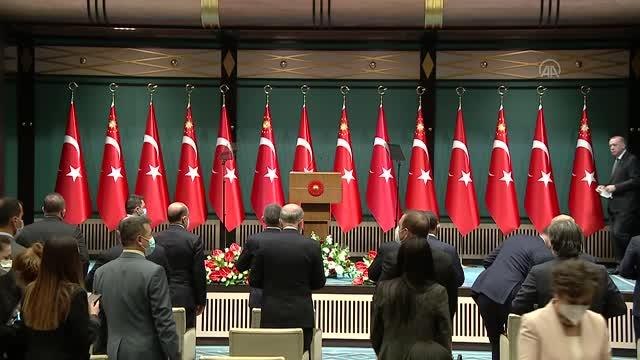 Son dakika haberi | Cumhurbaşkanı Erdoğan: Sabredeceğiz, çalışacağız, üreteceğiz, geri adım atmayacağız inşallah zafere ulaşacağız