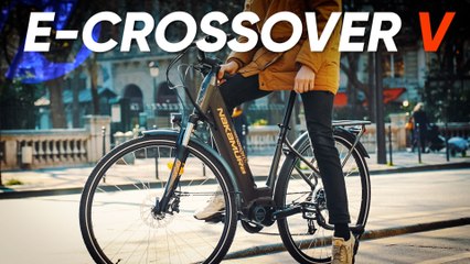 Test du Nakamura e-Crossover V : le vélo de ville d’INTERSPORT est-il TROP CHER ?