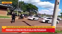 Policías interceptaron una camioneta que había sido robada