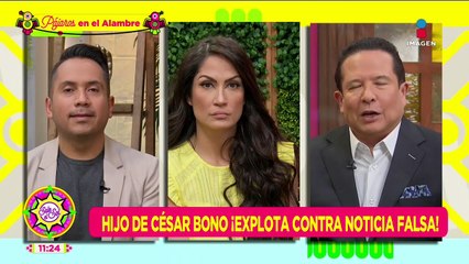 ¡Sigue vivo! Hijo de César Bono EXPLOTA por falsa muerte del actor