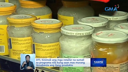Ilang imported grocery items, hanggang 24% ang iminahal, ayon sa grupo ng mga supermarket | Saksi