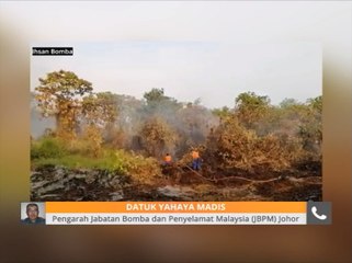 Tiada sumber bekalan air antara cabaran padam kebakaran hutan - BOMBA