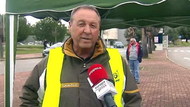 Los transportistas salen a las calles en el segundo día de parón nacional