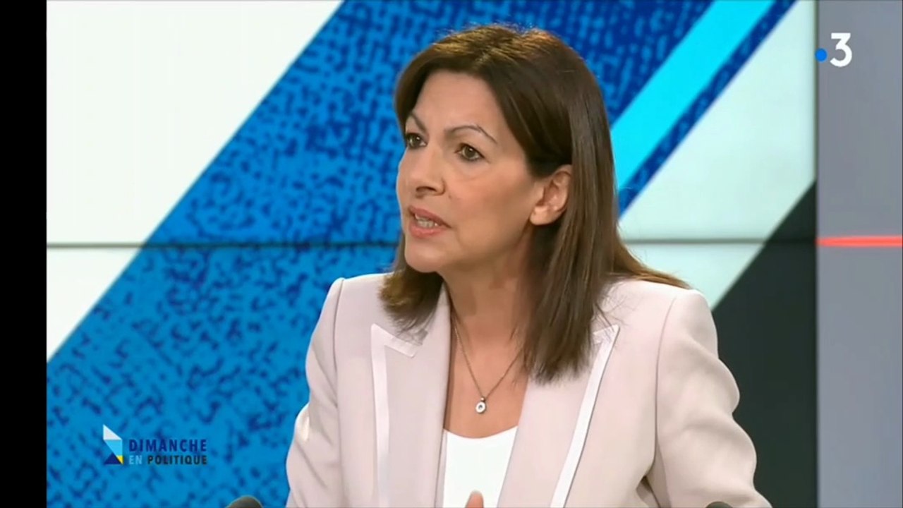 Anne Hidalgo à Dimanche en politique #Hidalgo2022