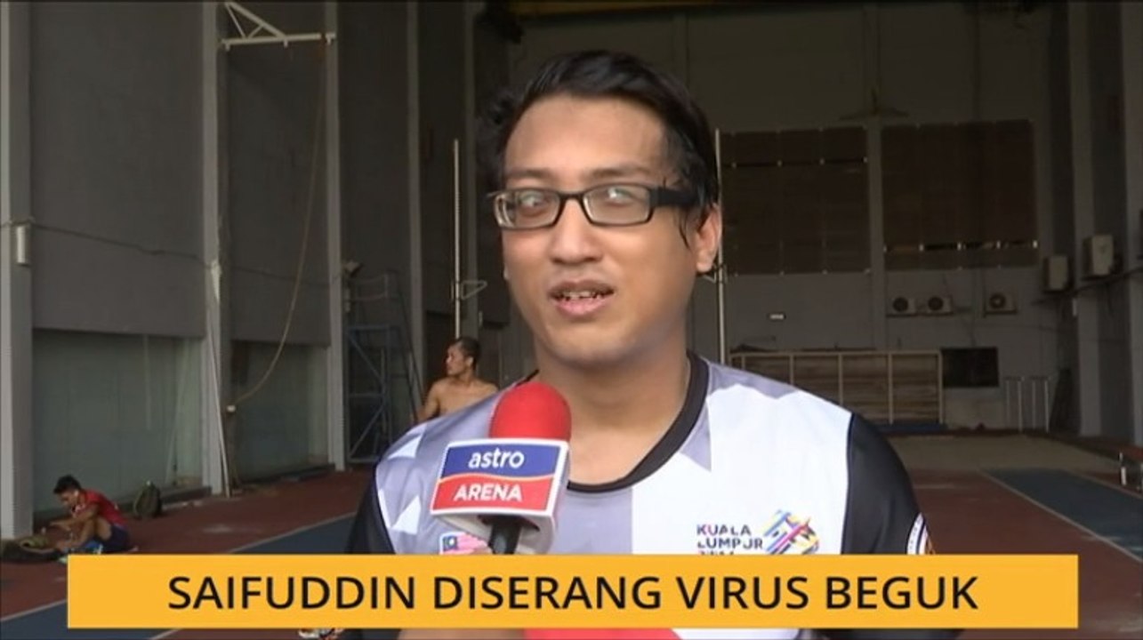 Saifuddin diserang virus beguk