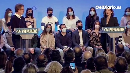 Ayuso agradece a Feijóo llevar "la paz" al PP y al "centroderecha"