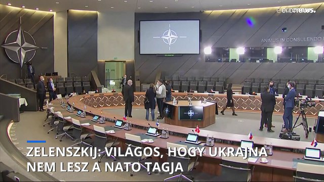 Zelenszkij: világos, hogy Ukrajna nem lesz a NATO tagja
