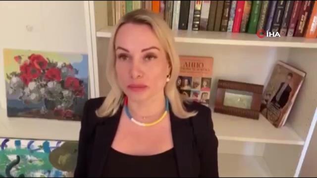 Rus devlet televizyonunda savaş karşıtı pankart açan editör: Sorgu 14 saatten fazla sürdü Rus editör 30 bin ruble para cezasına çarptırıldı