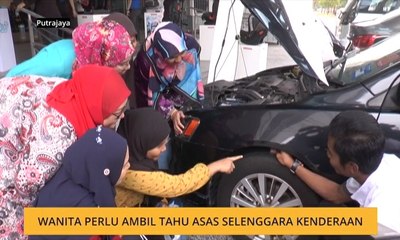 Wanita perlu ambil tahu asas selenggara kenderaan