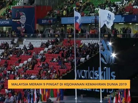 Malaysia meraih 9 pingat di Kejohanan Kemahiran Dunia 2019