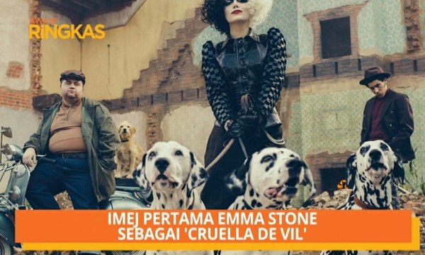 AWANI Ringkas: Imej pertama Emma Stone sebagai 'Cruella De Vil'