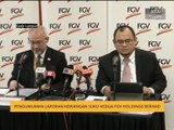 Pengumuman laporan kewangan suku kedua FGV Holdings Berhad