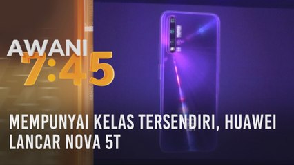 Mempunyai kelas tersendiri, Huawei lancar nova 5T