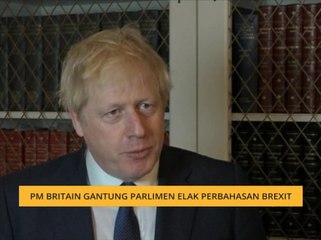 PM Britain gantung parlimen elak perbahasan Brexit