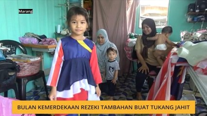 Bulan kemerdekaan rezeki tambahan buat tukang jahit