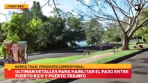 Ultiman detalles para habilitar el paso entre Puerto Rico y Puerto Triunfo
