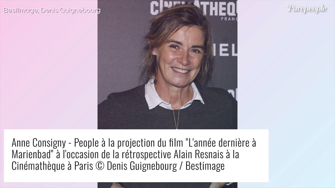 Anne Consigny évoque la mort de son ex-compagnon, emporté par la maladie