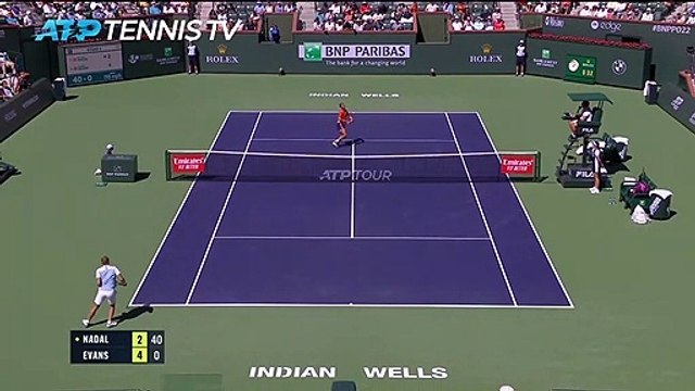 Indian Wells - Nadal file en huitièmes