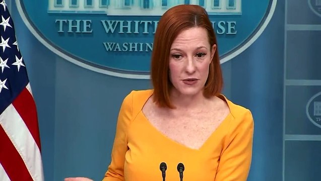 Jen Psaki slams Putin sanctions