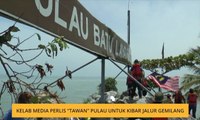 Kelab Media Perlis 'tawan' pulau untuk kibar Jalur Gemilang