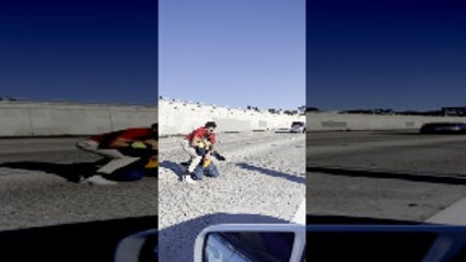 Fender Bender Turns into Freeway Fight