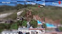 Peru’da toprak kayması: 80 ev toprak altında kaldı