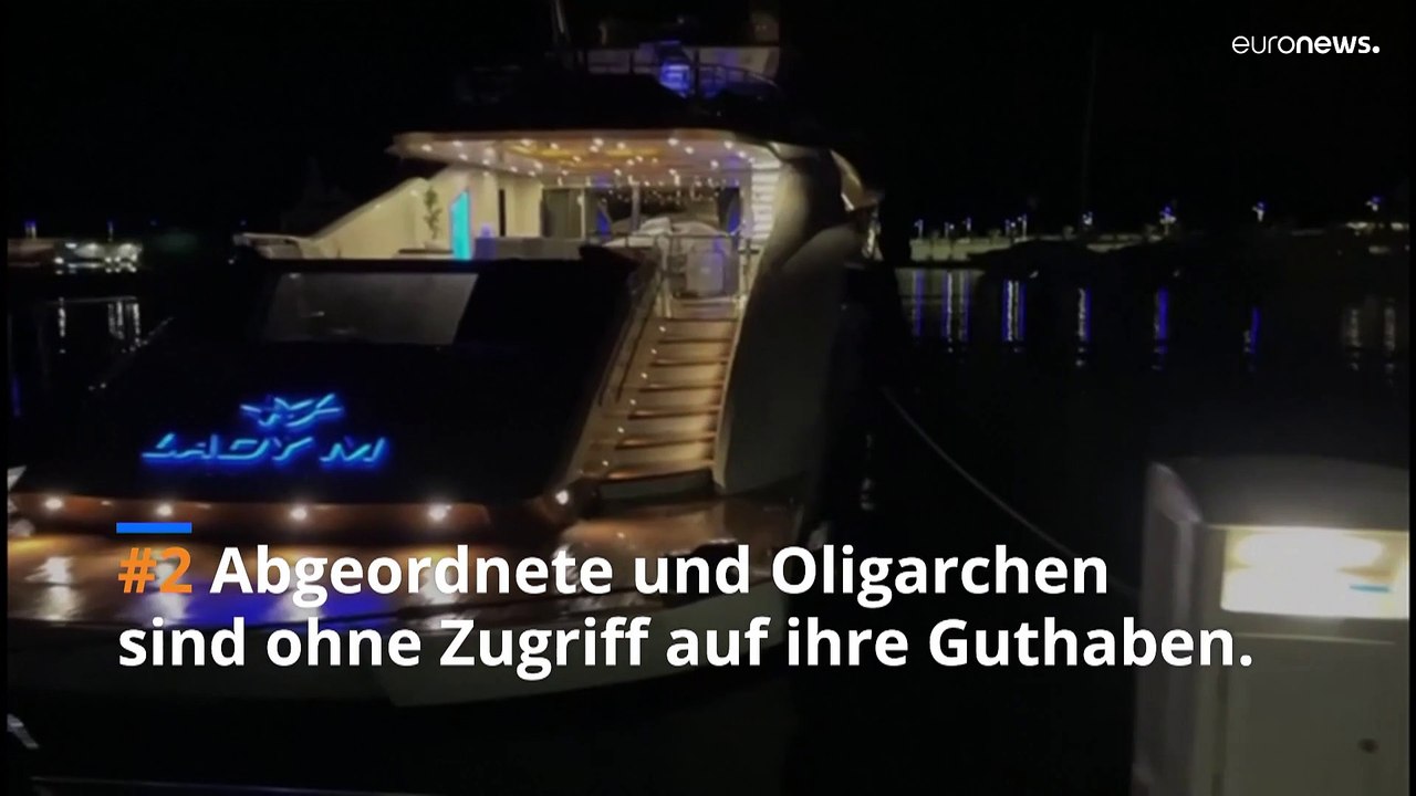 Die fünf wichtigsten EU-Sanktionen gegen Russland