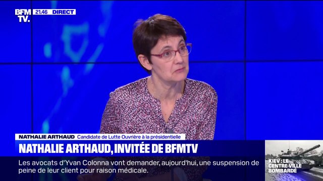 Nathalie Arthaud: Les travailleurs peuvent arrêter une guerre avec leur mobilisation