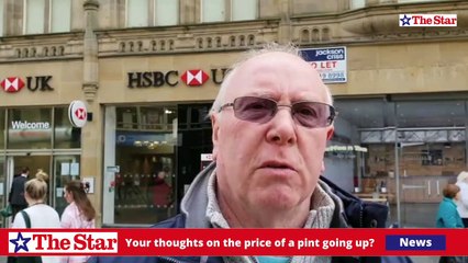 What are your thoughts on the price of a pint going up?