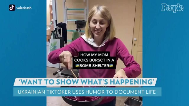 Ukrainian Woman Documents What Her Family Cooks and Eats Inside Bomb Shelter amid Russia's Invasion