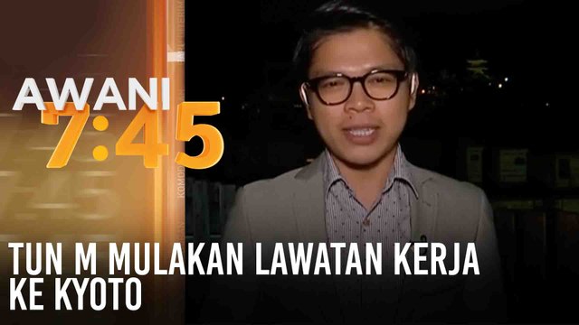 Tun M mulakan lawatan kerja ke Kyoto