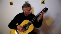 Suite BWV 996 JS Bach - 5 Bourrée - Guitare Alain Bauer