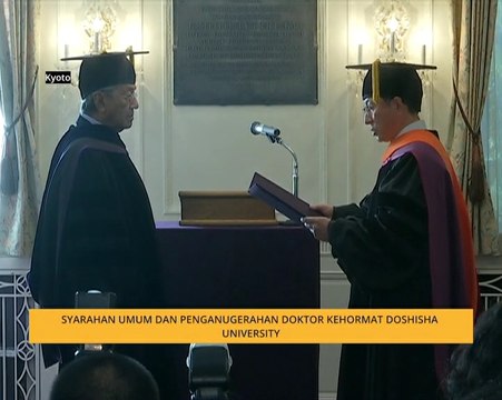 Penganugerahan Doktor Kehormat Doshisha University