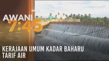 Kerajaan umum kadar baharu tarif air