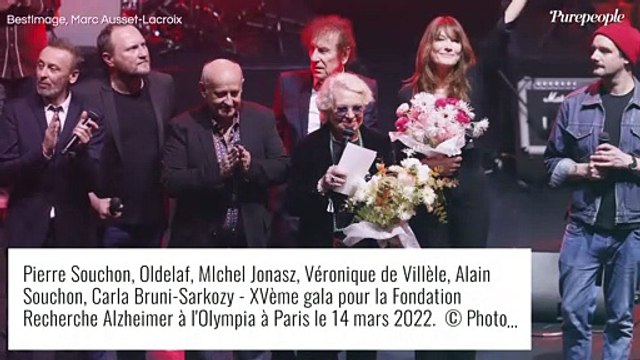 Véronique Sanson, Alain Souchon en famille, Carla Bruni... grande soirée à l'Olympia !