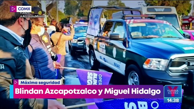 Las alcaldías Miguel Hidalgo y Azcapotzalco unen esfuerzos contra la inseguridad