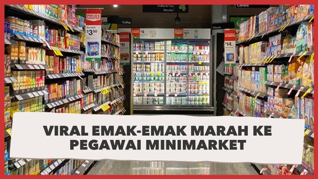 Viral Emak-emak Marah ke Pegawai Minimarket, Diduga Mau Beli Minyak Goreng tapi Barang Kosong