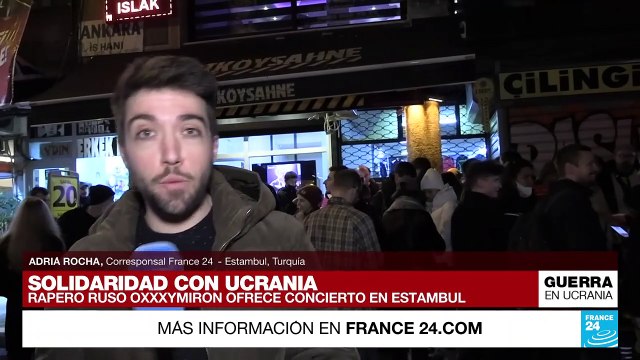 Informe desde Estambul: rapero ruso ofrece concierto y recauda ayuda para Ucrania